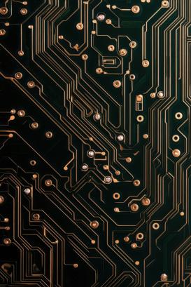 Abstract background with a circuit board pattern